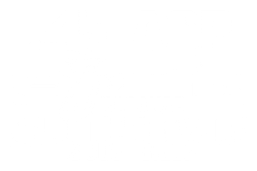 White .45 ACP vinyl decal design with transparent background