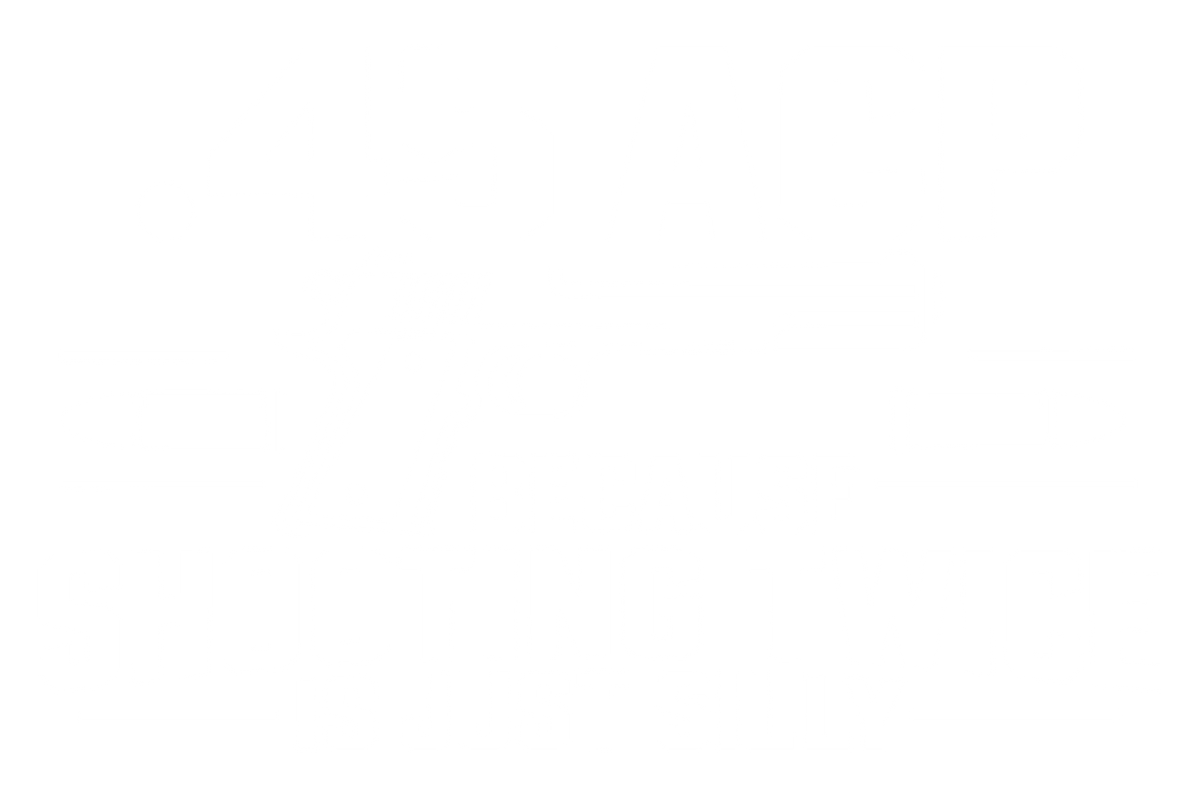 White .45 ACP vinyl decal design with transparent background