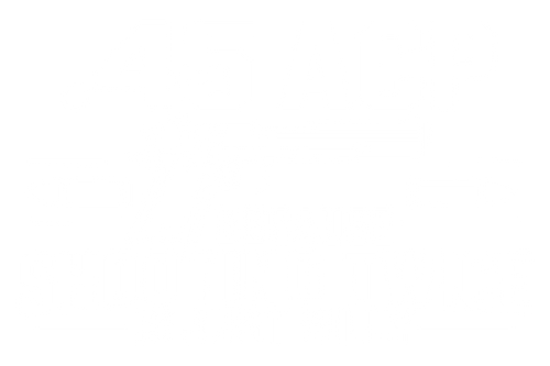White .45 ACP vinyl decal design with transparent background